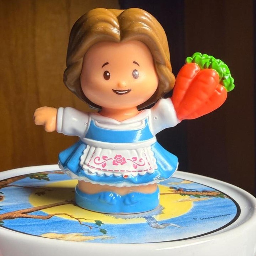 Fisher-Price Little People Disney Princess Belle Carrot Figure!